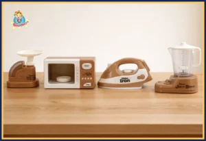 Family Essential Jumbo: Microwave + Mini Iron + Mini Juice Blender + Mini Weighing Machine