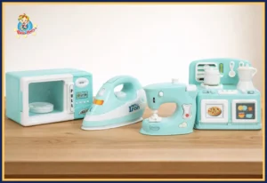 Family Essential Jumbo: Microwave + Mini Iron + Mini Oven + Sewing Machine