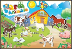Farm Animals (Display Board)